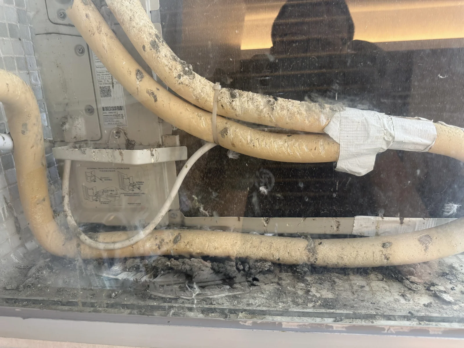 坑口｜冷氣驅鳥及防護工程