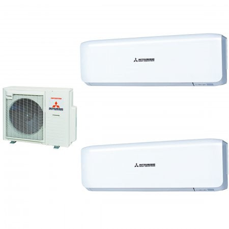 MITSUBISHI HEAVY 三菱重工 SRK35ZS+SRK50ZS/SCM80ZM-S 一拖二 變頻冷暖 多聯分體式冷氣機