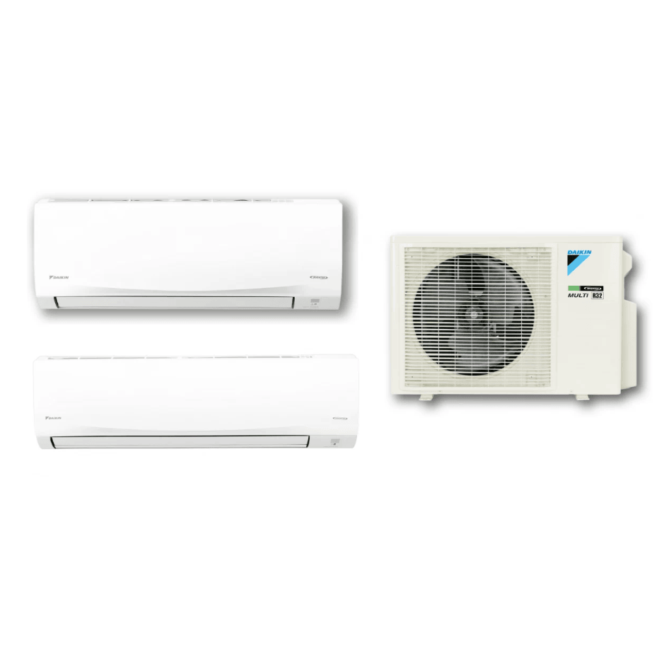 DAIKIN 大金 1拖2 1匹+1.5匹 R32 MKC變頻淨冷 多聯型分體冷氣機 (MKC50RVMN+CTKC25RVMN+CTKC35RVMN)