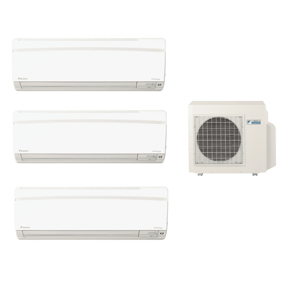 DAIKIN 大金 1拖3 1匹+1匹+1匹 超級變頻冷暖 多聯型分體冷氣機 (3MXS68LVMA9+FTXS25KVMNx3)