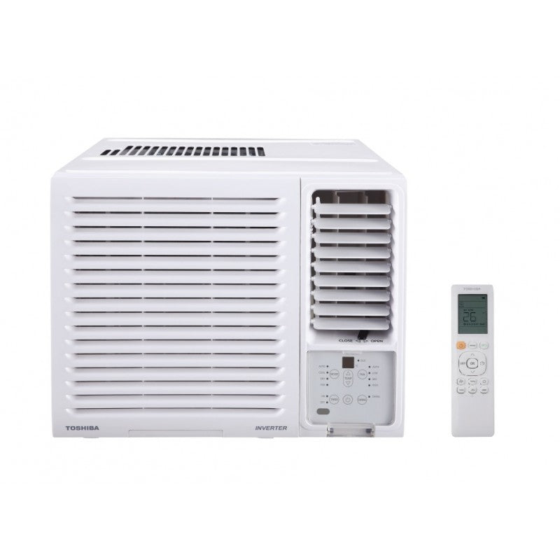 TOSHIBA 東芝 RAC09G3CVRGRHK 1匹 變頻淨冷 窗口式冷氣機連無線搖控