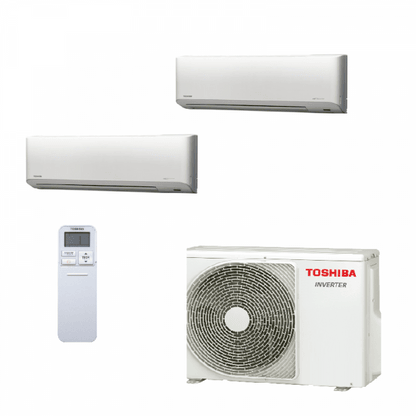 TOSHIBA 東芝 RAS2M18J2ACVHK 一拖二 變頻淨冷掛牆式分體冷氣機 縮圖 2